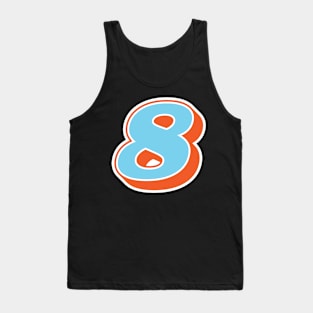 Blue 'n' Orange 8 Tank Top